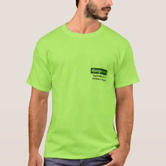 Camiseta Fatos da nutrição de Django para DjangoCon