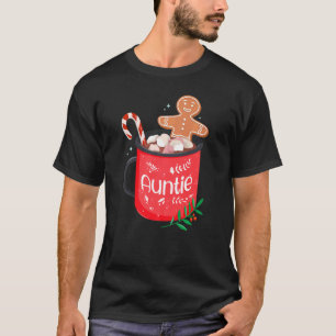 Camiseta Fatos De Natal Com Mug De Cacau Da Família Com Doc