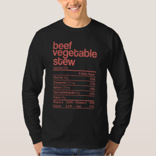 Camiseta Fatos de Nutrição de Bovinos Vegetais Ação de Graç