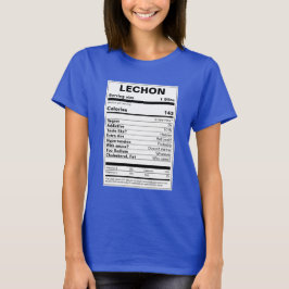 Camiseta Fatos de Nutrição Lechon