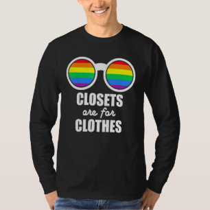 Camiseta Fatos de Orgulho LGBT são para Roupas Suporte ao A