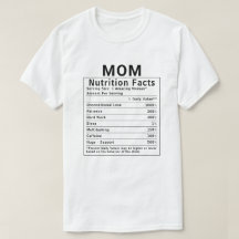 Fatos Divertidos de Nutrição para Mãe Presente do 