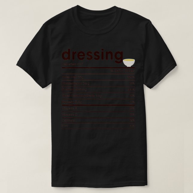 Camiseta Fatos Nutricionais (Frente do Design)