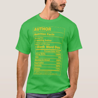 Camiseta Fatos Nutricionais