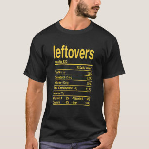Camiseta Fatos Nutricionais de Sobras 2020 Ação de Graças N
