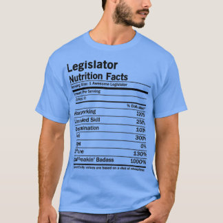 Camiseta Fatos Nutricionais Legisladores