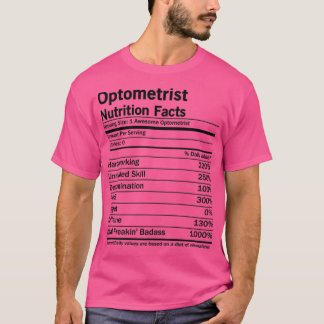 Camiseta Fatos Nutricionais Optometristas 1