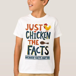 Camiseta Fatos Problema Galinha Engraçada Ativista Democrat