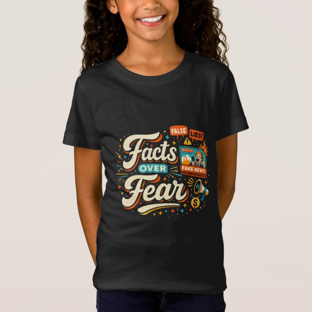 Camiseta Fatos Sobre o Medo (Frente)