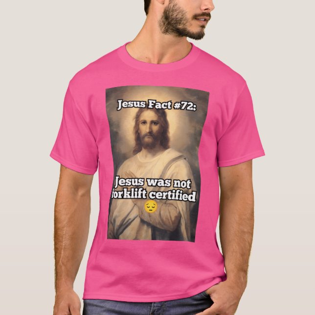 Camiseta Fatos trágicos de Jesus (Frente)