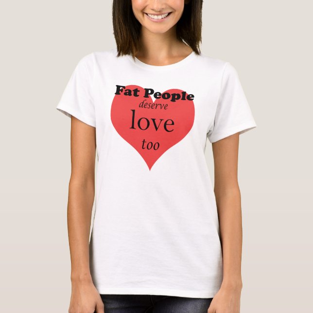 Camiseta FatPeople-WhiteTshirt (Frente)