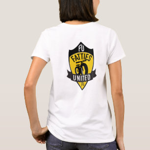 Camiseta Fatties uniu - o t-shirt das mulheres