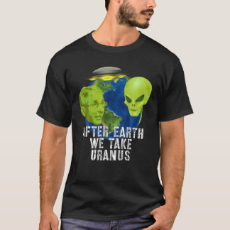 Camiseta Fauci Alienígena UFO Exterior Engraçado Ant Conser