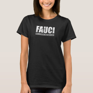 Camiseta Fauci Líder de Saúde Pública de uma vez por século