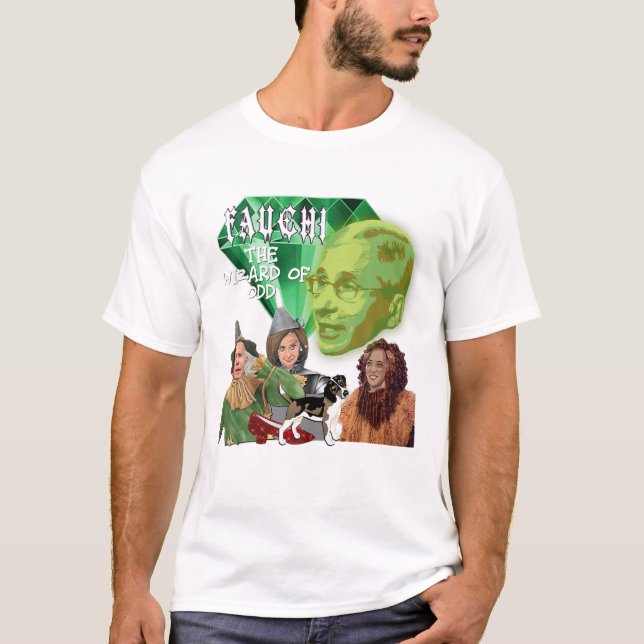 Camiseta Fauci Science Anti Mask Arrest Fauci Dr. Fauci Lie (Frente)