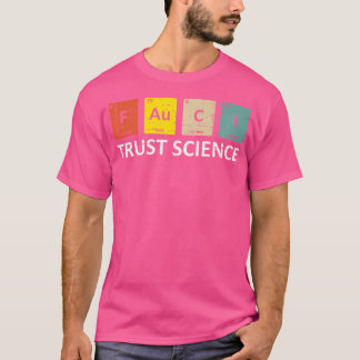 Camiseta Fauci Trust Science Mesa Periódica - Equipe Médica