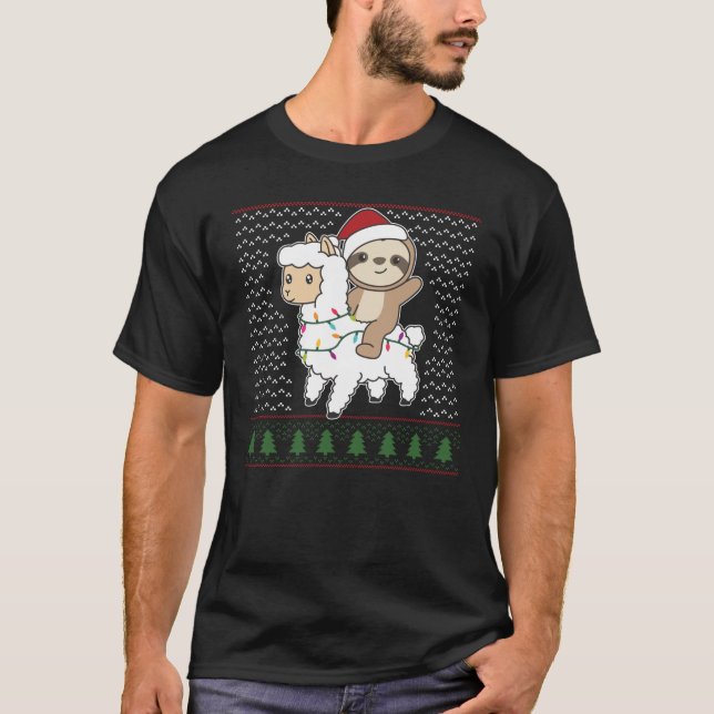Camiseta Fauler Lama Natal Feio (Frente)