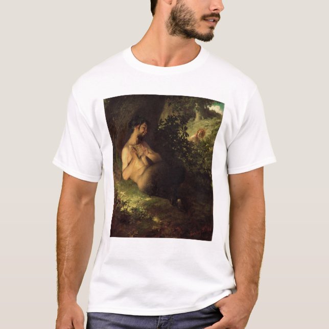 Camiseta Faun e ninfa, 1868 (Frente)
