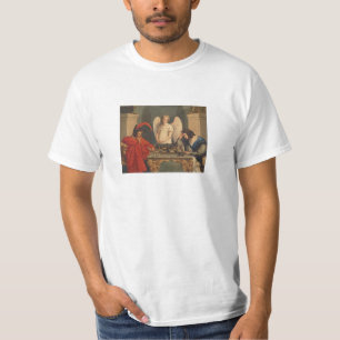 Camiseta Fausto E Mefistófeles Jogando Xadrez