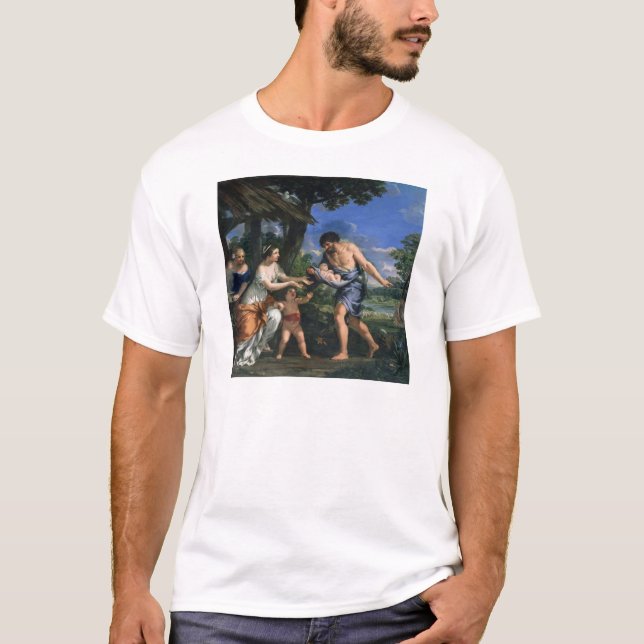 Camiseta Faustulus Romulus e Remus de confiança (Frente)