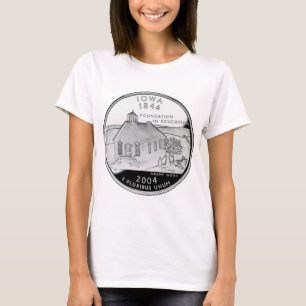 Camiseta Faux Iowa State Quarter