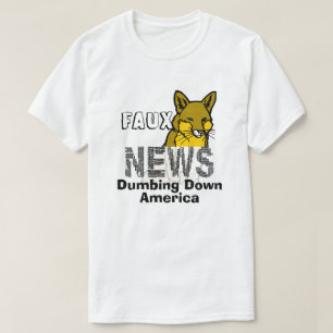 Camiseta FAUX NEWS A Cair Na América