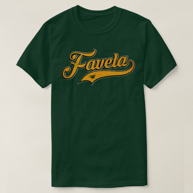 Camiseta Favela do Brasil (Frente do Design)