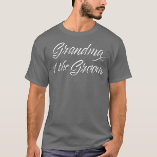 Camiseta Favor de casamento para vó do noivo no chá de noiv