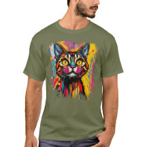 Camiseta favorita de gatos super confortável