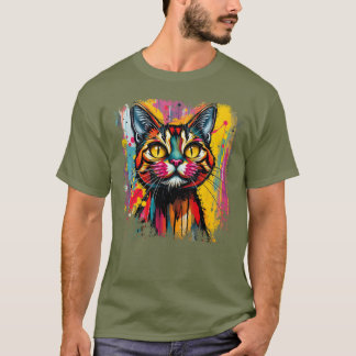 Camiseta favorita de gatos super confortável