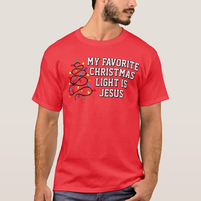 Camiseta Favorite Christmas Light T-Shirt (Frente)