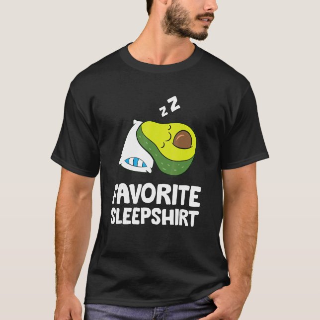 Camiseta Favorite Sleep Avocado  Avocado Pajama (Frente)