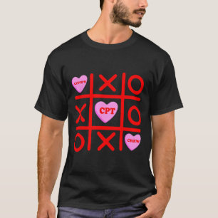 Camiseta Favorito de Cupido Cpt Tripulação Xoxo Flebotomist