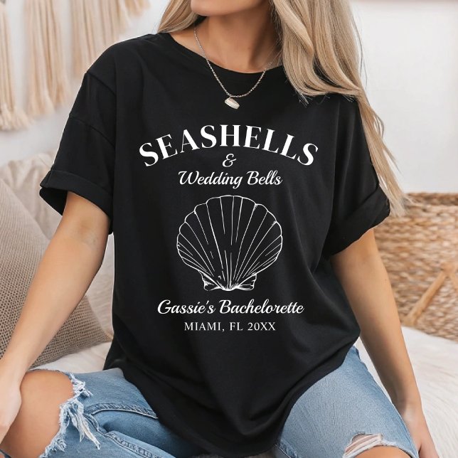 Camiseta Favoritos de Festa de solteira de Praia de Viagem  (Criador carregado)