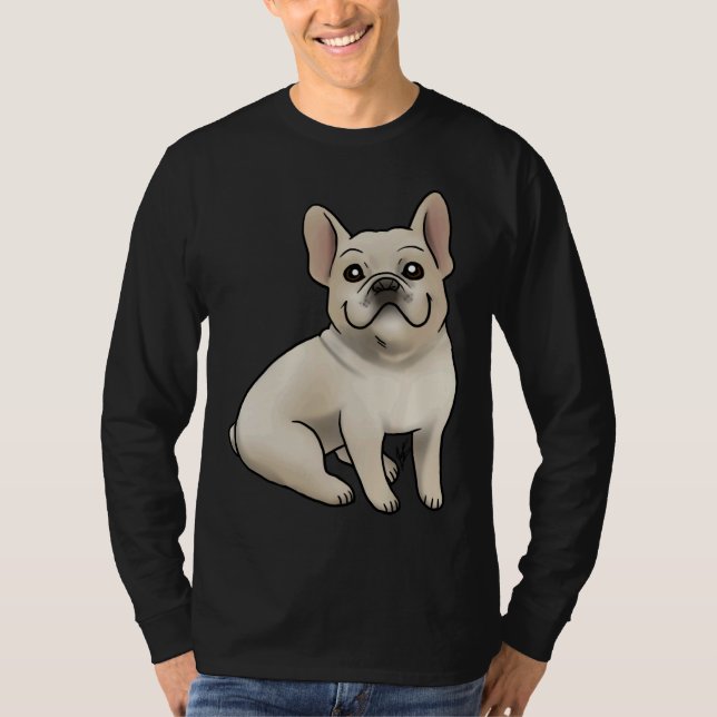 Camiseta Fawn Bulldog Francês (Frente)