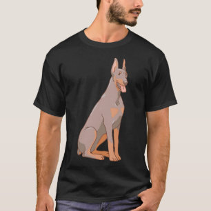 Camiseta Fawn Doberman Pinscher