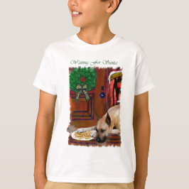 Camiseta Fawn Great Dane Christmas