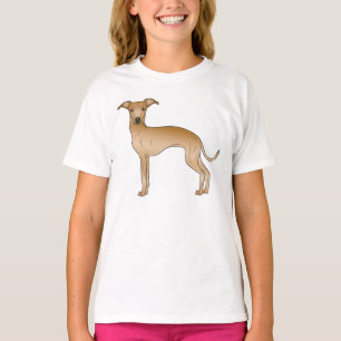 Camiseta Fawn italiano Greyhound Cão Design