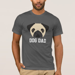 Camiseta Fawn Pug Pai