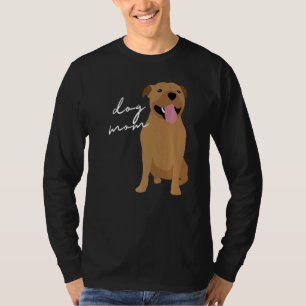 Camiseta Fawn Staffordshire Bull Terrier Dog Mãe Mulher