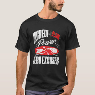 Camiseta Faxineira Aspiradora Incredi-Blow Zero Excu