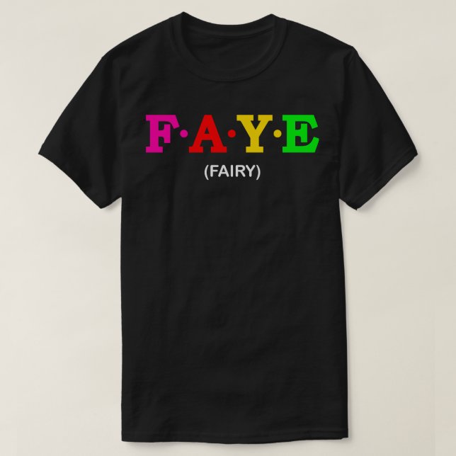 Camiseta Faye Fairy 1 (Frente do Design)