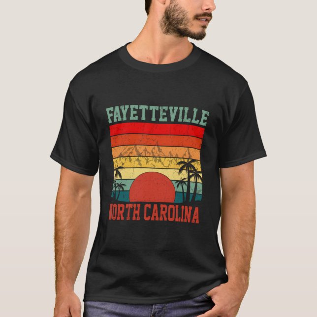 Camiseta Fayetteville Carolina do Norte (Frente)