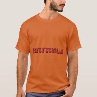 Camiseta Fayetteville Vermelho com Preto
