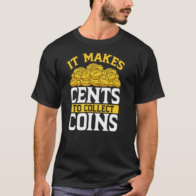 Camiseta Faz Com Que Os Centros Coloquem Moedas (Frente)