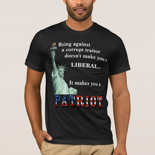 Camiseta Faz de você um PATRIOT (Frente)