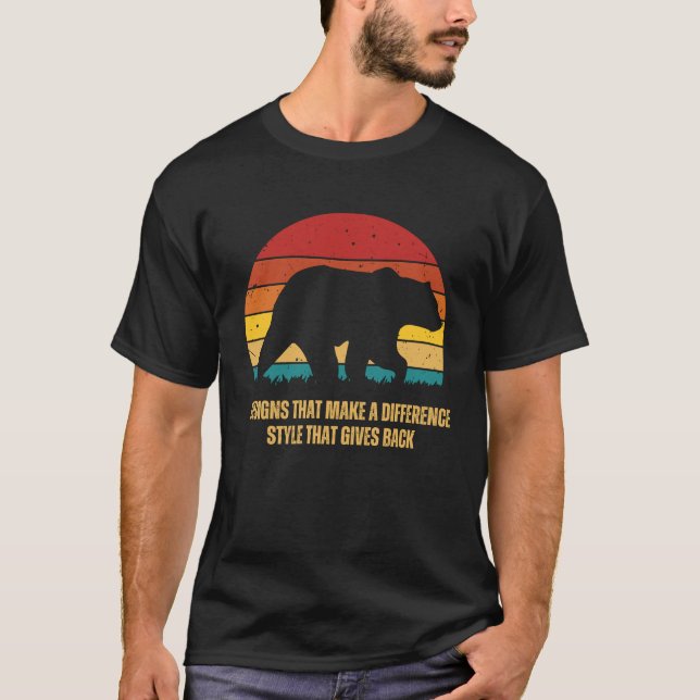 Camiseta faz diferença todos os dias, diferença, fofo, (Frente)