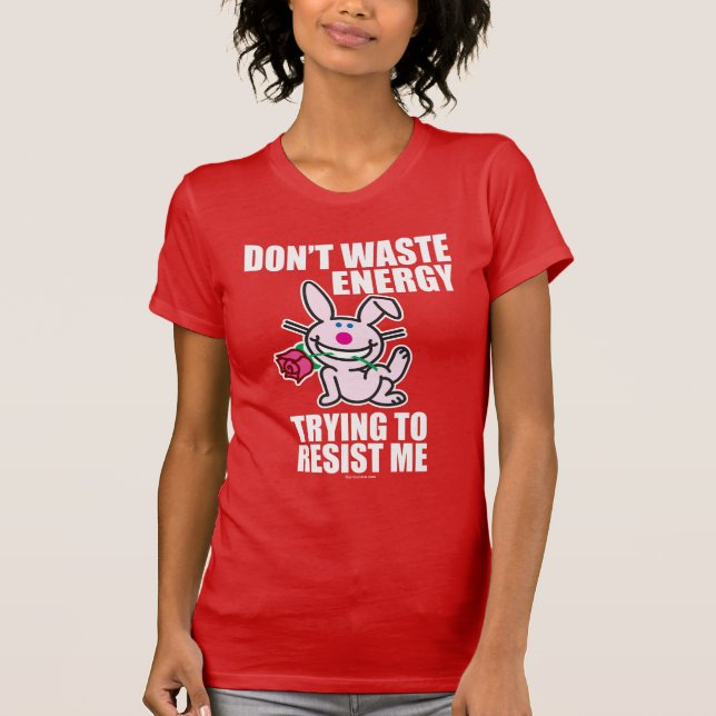 Camiseta Faz não a energia Waste (Frente)