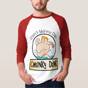 Camiseta Faz não o mergulho magro; Húmido robusto