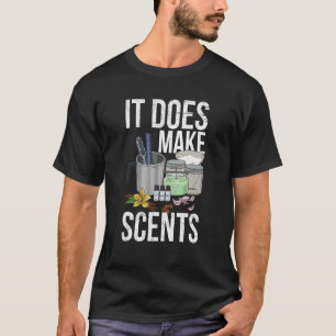 Camiseta Faz perfumes para um Criador de Velas 1